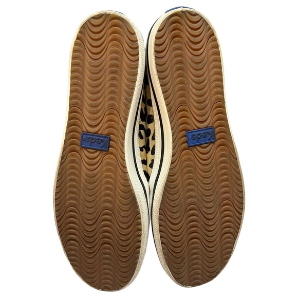 Keds Kate Spade New York Shoes Womens 7.5 Double Decker Mule Calf Hair Leopard - Picture 8 of 13